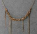 Knotted Brass Necklace