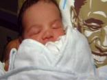 Baby Couldn't Wait for Obama to Finish Acceptance Speech