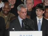 Emanuel Tips His Hat to Daley