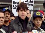 Blagojevich Addresses Striking Workers