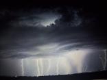 How the Storm Looked Around Chicago