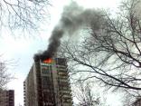 Fire Tears Through Old Town High-Rise