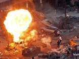 NEW PHOTOS: Explosions and Sports Cars on Transformers Set