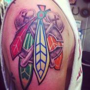 'Hawks Fan Tattoos