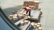 Caught on Camera: Airport Worker Abuses Packages