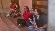School Closure Opponents Arrested at City Hall Demonstration