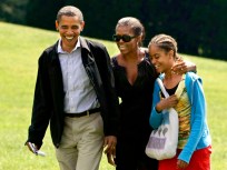 Obama Family Vacations in Photos: First Family Returns Home