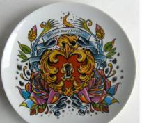 Tattoo Dessert Plates