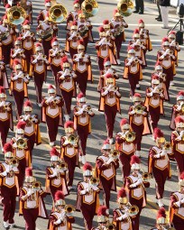 USC Marching Band Invades Chicago Again