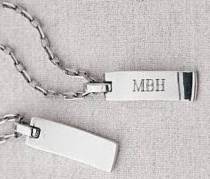 Hidden Message Dog Tag