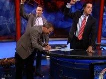 Colbert To Sponsor U.S. Speed Skating