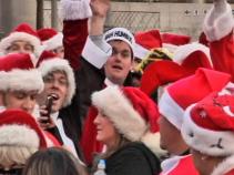 A Sleigh Full of Santas