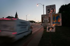 Local Family Getting Kicks on Route 66
