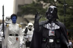 Eat breakfast with Darth Vader