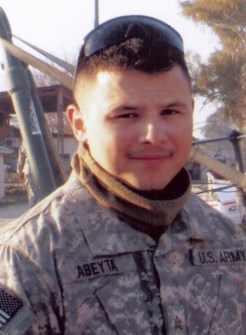 Patriots Line Streets for Fallen Soldier