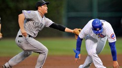 Samardzija Homers, Throws 8 Innings in Cubs' Win
