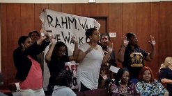 Protesters Confront Mayor About School Closures