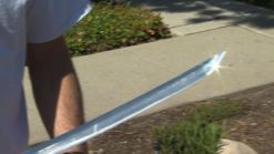 Neighbor Comes to the Rescue With a Samurai Sword