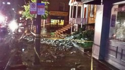 Storms Damage Homes, Evanston Church
