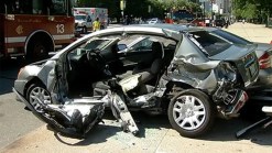 Two Injured After Fire Truck, Car Collide