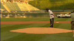 Snoop Dogg Throws Out First Pitch