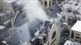 Masses to Continue Despite Holy Name Fire