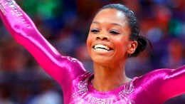 Douglas Wins Gold in Gymnastics All-Around 