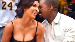Celebrities in the Stands: Kim Kardashian and Kanye West