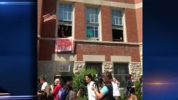 Parents, Students Take Over Closing School's Classroom