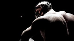 Look! It's Tom Hardy as Bane in "Dark Knight Rises"