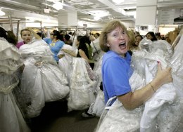 Brides To Keep Running at Filene's