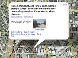 New Google App: Insulting Your Neighbor