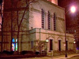 Temple Targeted by Molotov Cocktail