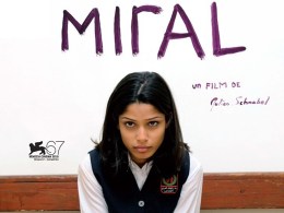Schnabel's "Miral," Starring Freida Pinto Drops Pics and Trailer, Due in Dec.
