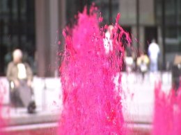 Fountain Fail: Blackhawks Tribute Needs More Red