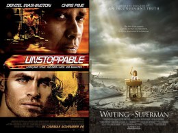 New on Home Video: "Unstoppable," "Waiting for Superman"