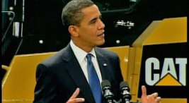 Obama Digs Caterpillar Stimulus Plan