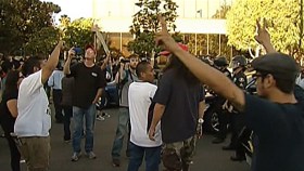 Anaheim Police Seek to Ease Tensions