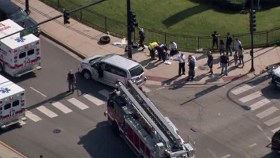 13 Injured in South Side Crash