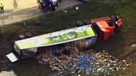 Beer Truck Tragedy Spills Into Morning Commute