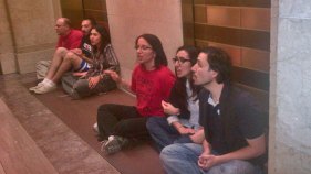 School Closure Opponents Arrested at City Hall