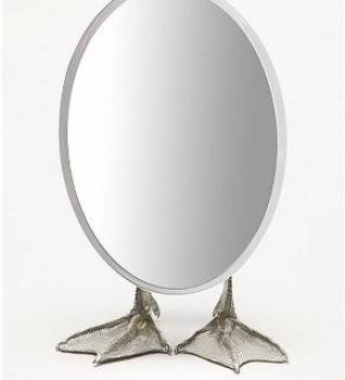 Silver Duck Mirror