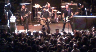 Green Day at the DNA Lounge Through an iPhone
