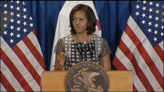 First Lady Attends Chicago Bill-Signing Event
