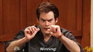 SNL's Bill Hader Talks Charlie Sheen