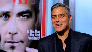 George Clooney Dishes About the "Ides of March."