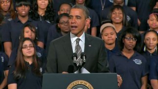 Obama Gets Personal in Chicago Speech