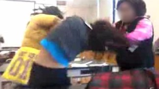GRAPHIC: Girl Fight at Sullivan School