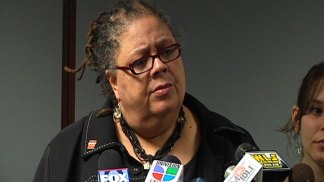 Karen Lewis Defiant in Press Conference