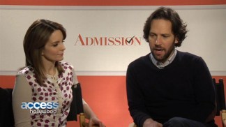 Tina Fey & Paul Rudd Talk Chemistry, College and "Admission"